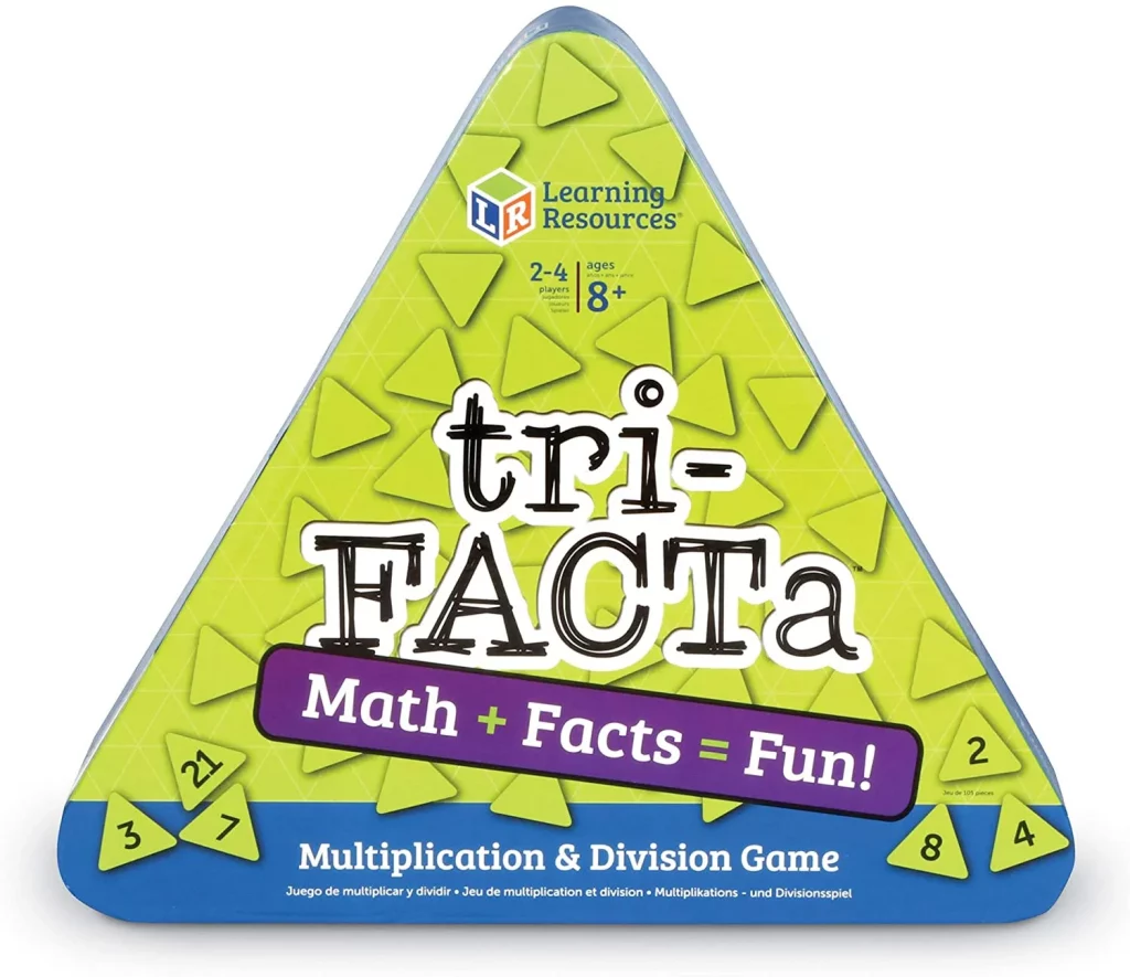 juego trifacta multiplication y division
